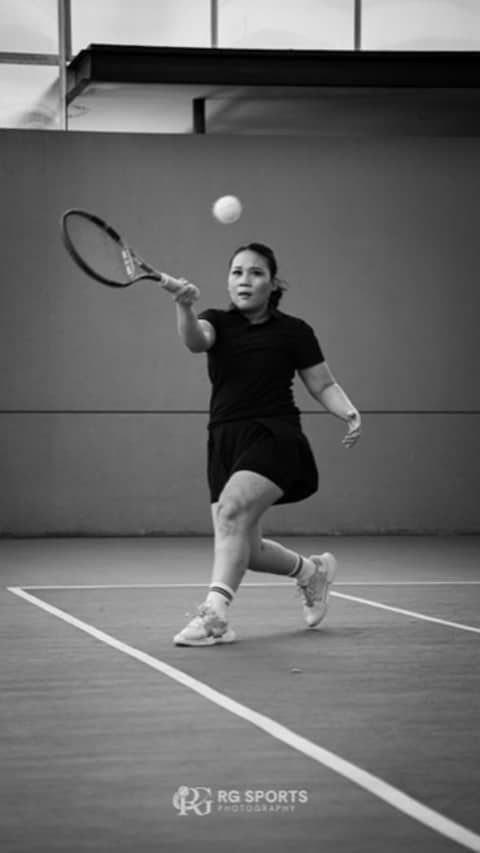 Tennis match action photo 2 — sports photography by RG Sports