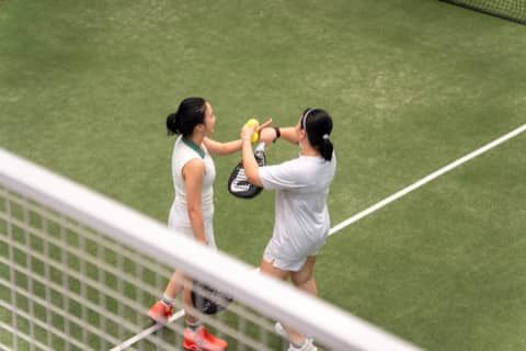 Padel doubles at the net, SV Cup Vol. 3 tournament — RG Sports